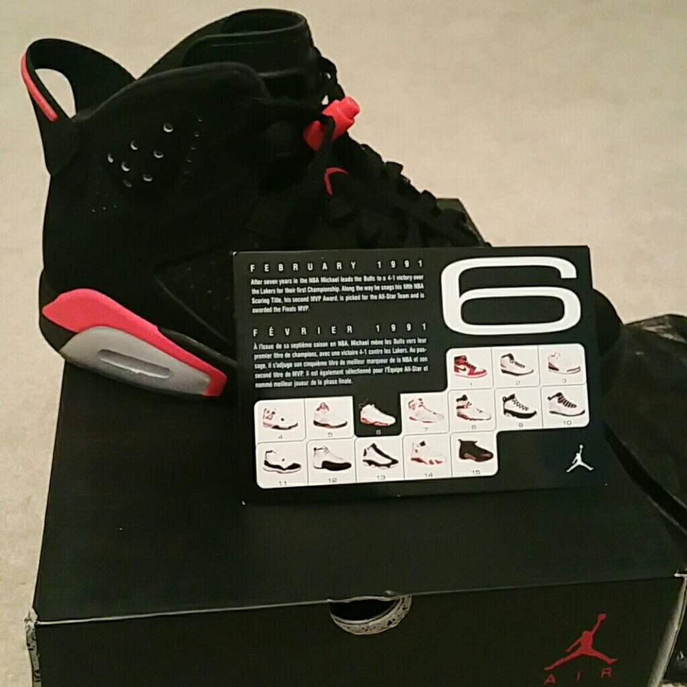 Air Jordan 6 Retro 'Infrared' 2014